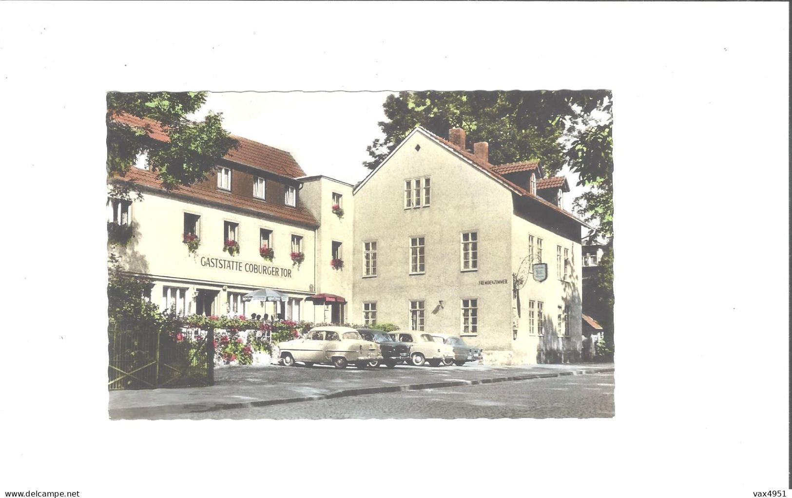 ALLEMAGNE  DEUTCHLAND  GASTHOF  COBURGER  TOR      ****     RARE      A  SAISIR **** - Coburg