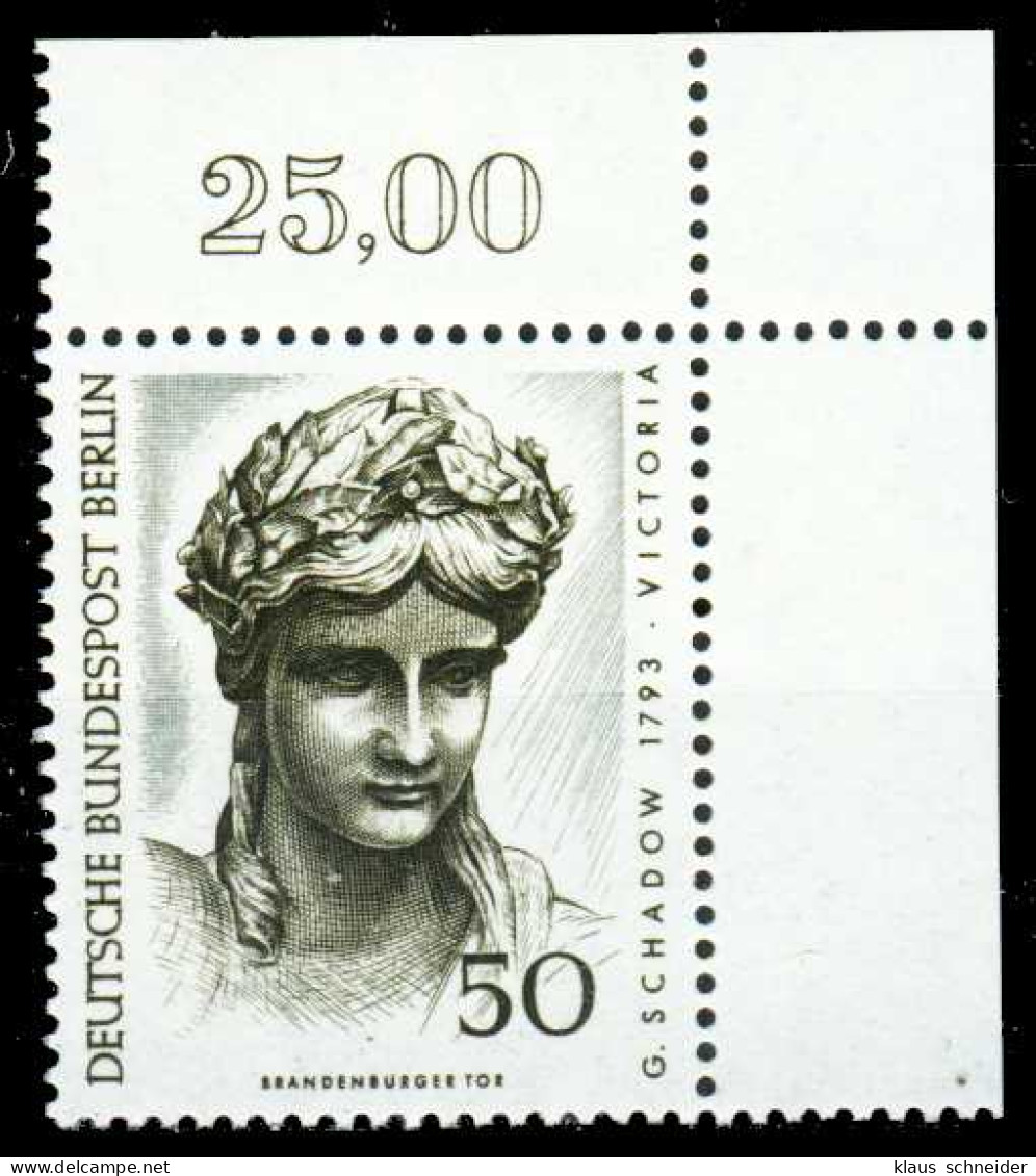 BERLIN 1967 Nr 306 Postfrisch ECKE-ORE X2BC9BA - Unused Stamps