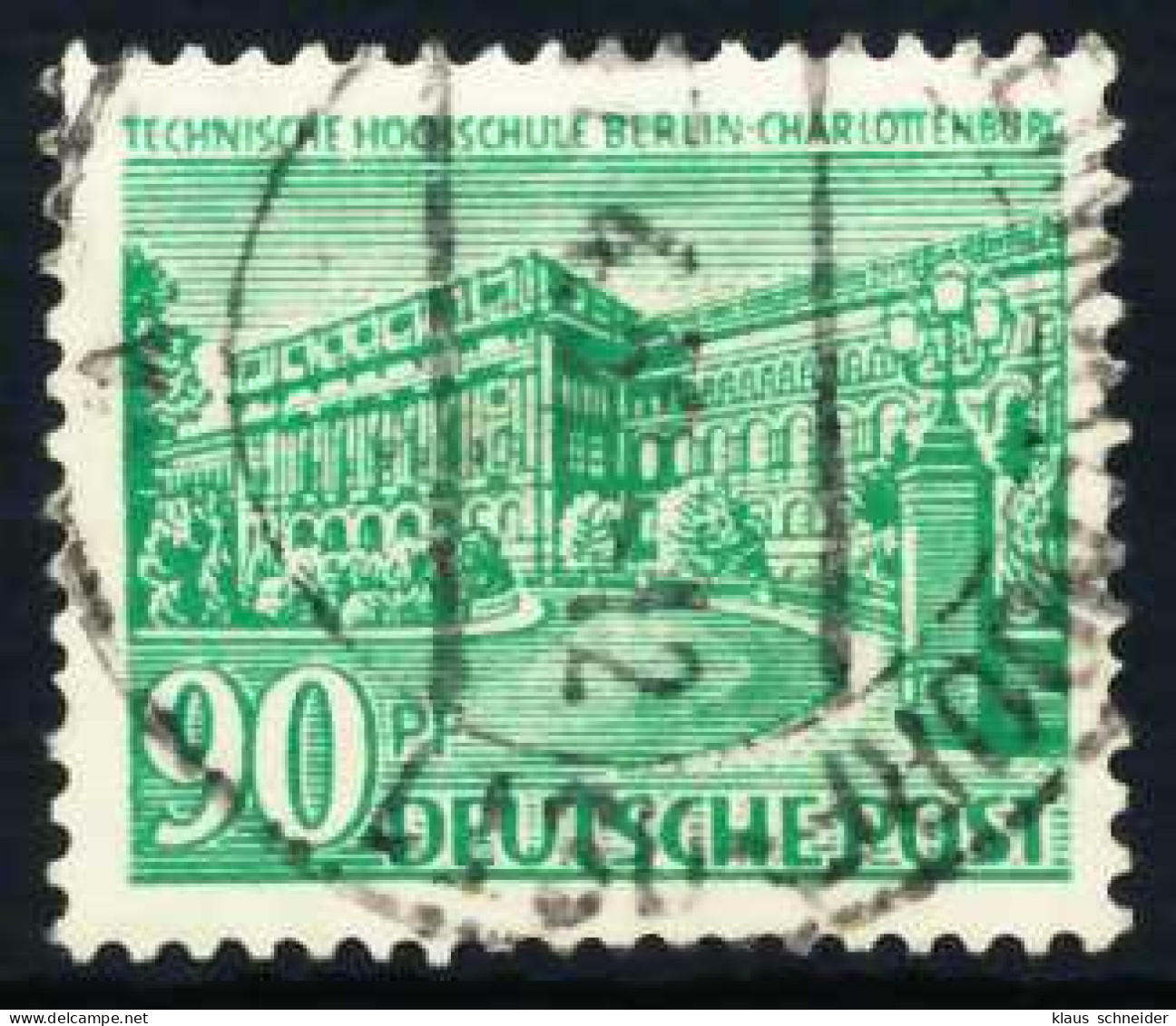 BERLIN DS BAUTEN 1 Nr 56 Zentrisch Gestempelt X3F2E3A - Usados