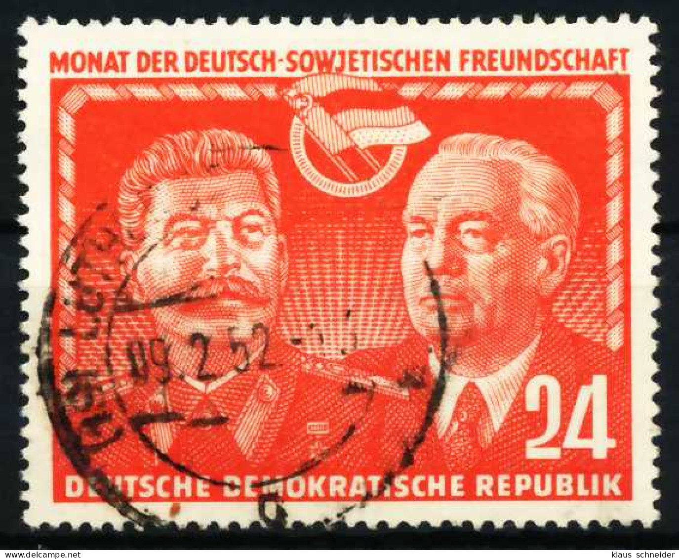 DDR 1951 Nr 297 Zentrisch Gestempelt X5EF6B2 - Used Stamps