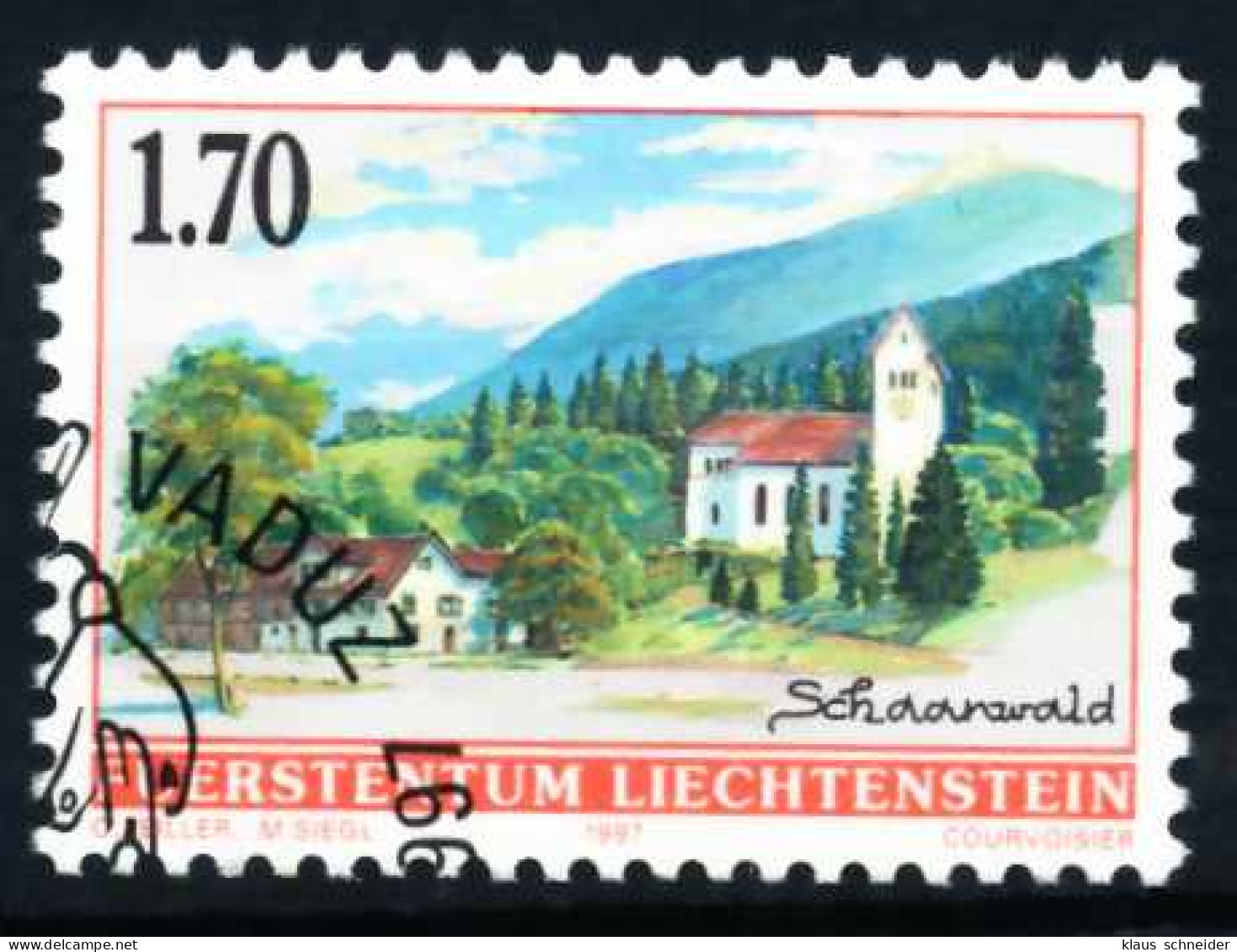 LIECHTENSTEIN 1997 Nr 1150 Gestempelt X60D5FA - Gebraucht