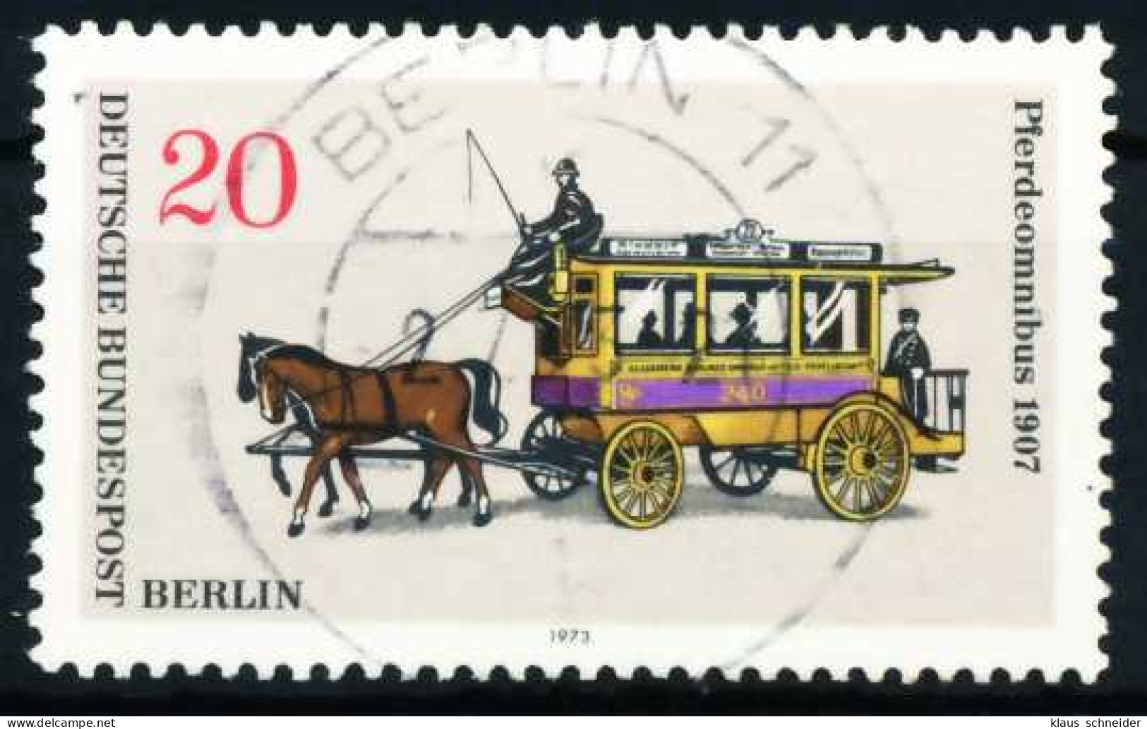 BERLIN 1973 Nr 446 Zentrisch Gestempelt X61456E - Gebraucht