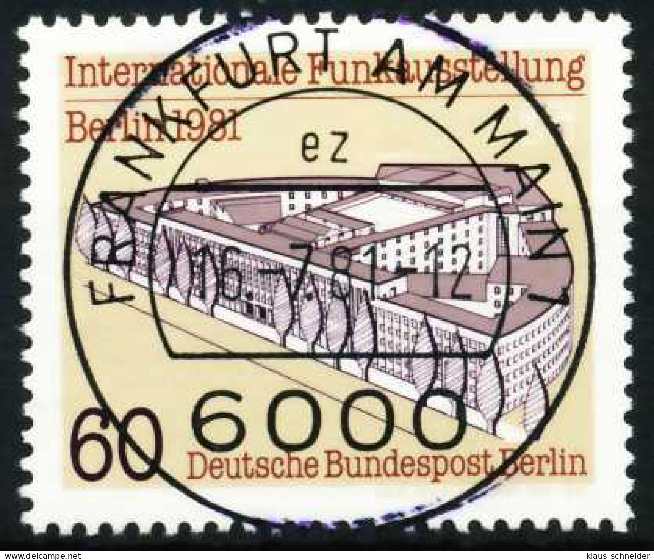 BERLIN 1981 Nr 649 Zentrisch Gestempelt X6211DA - Used Stamps