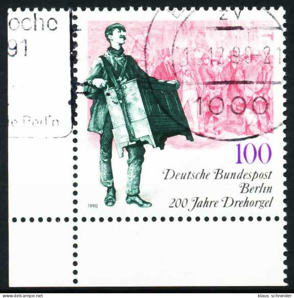 BERLIN 1990 Nr 872 Gestempelt ECKE-ULI X629EC6 - Used Stamps