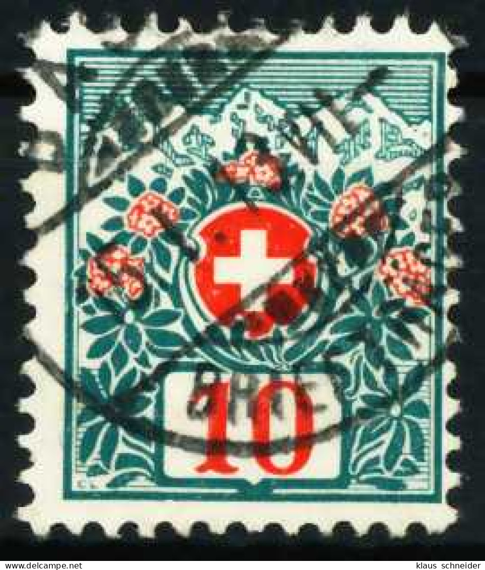 SCHWEIZ PORTO Nr 32a Zentrisch Gestempelt X6369A2 - Postage Due