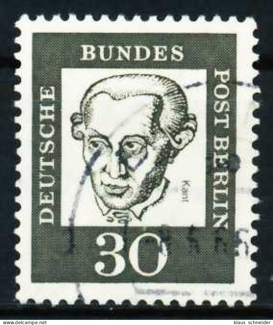 BERLIN DS BED. DEUT. Nr 206 Gestempelt X636CE2 - Used Stamps