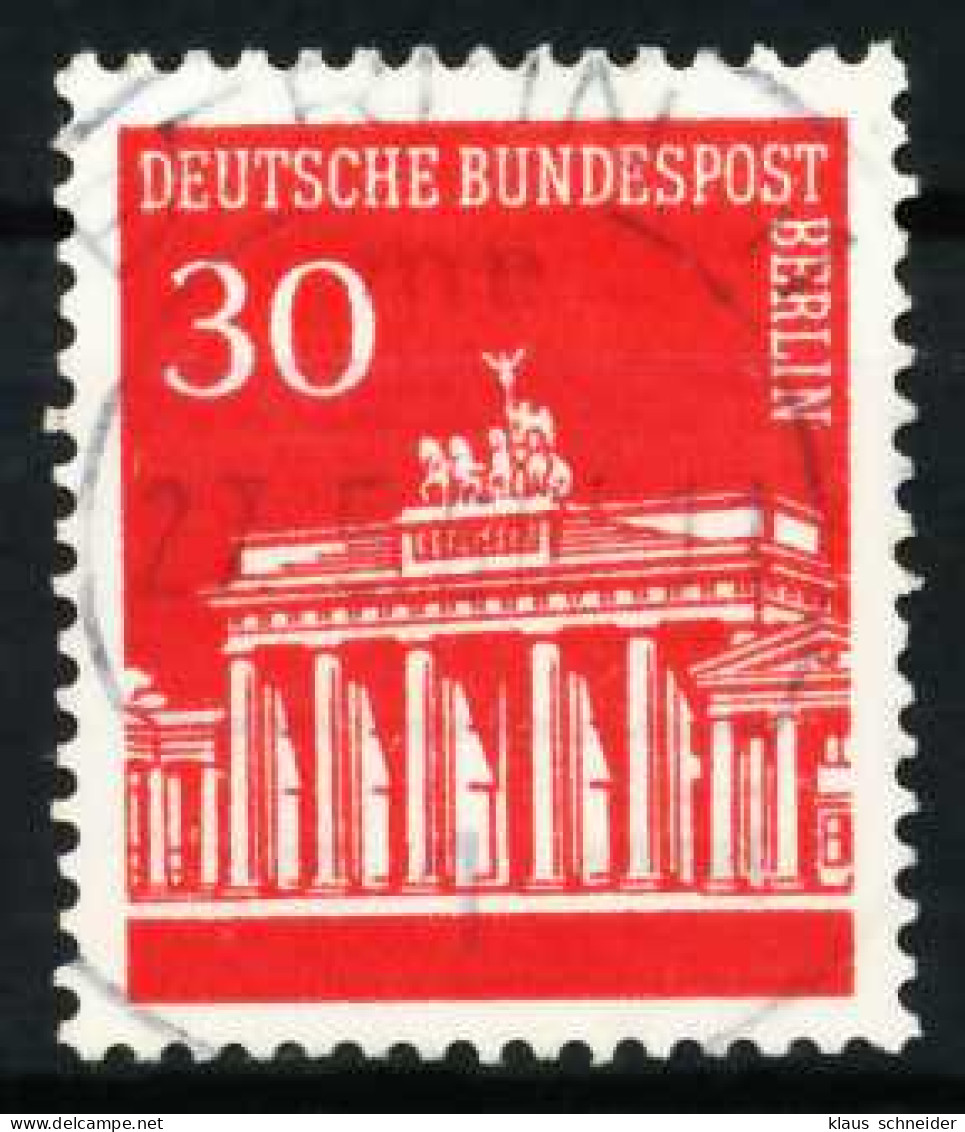 BERLIN DS BRAND. TOR Nr 288 Zentrisch Gestempelt X636FCA - Used Stamps