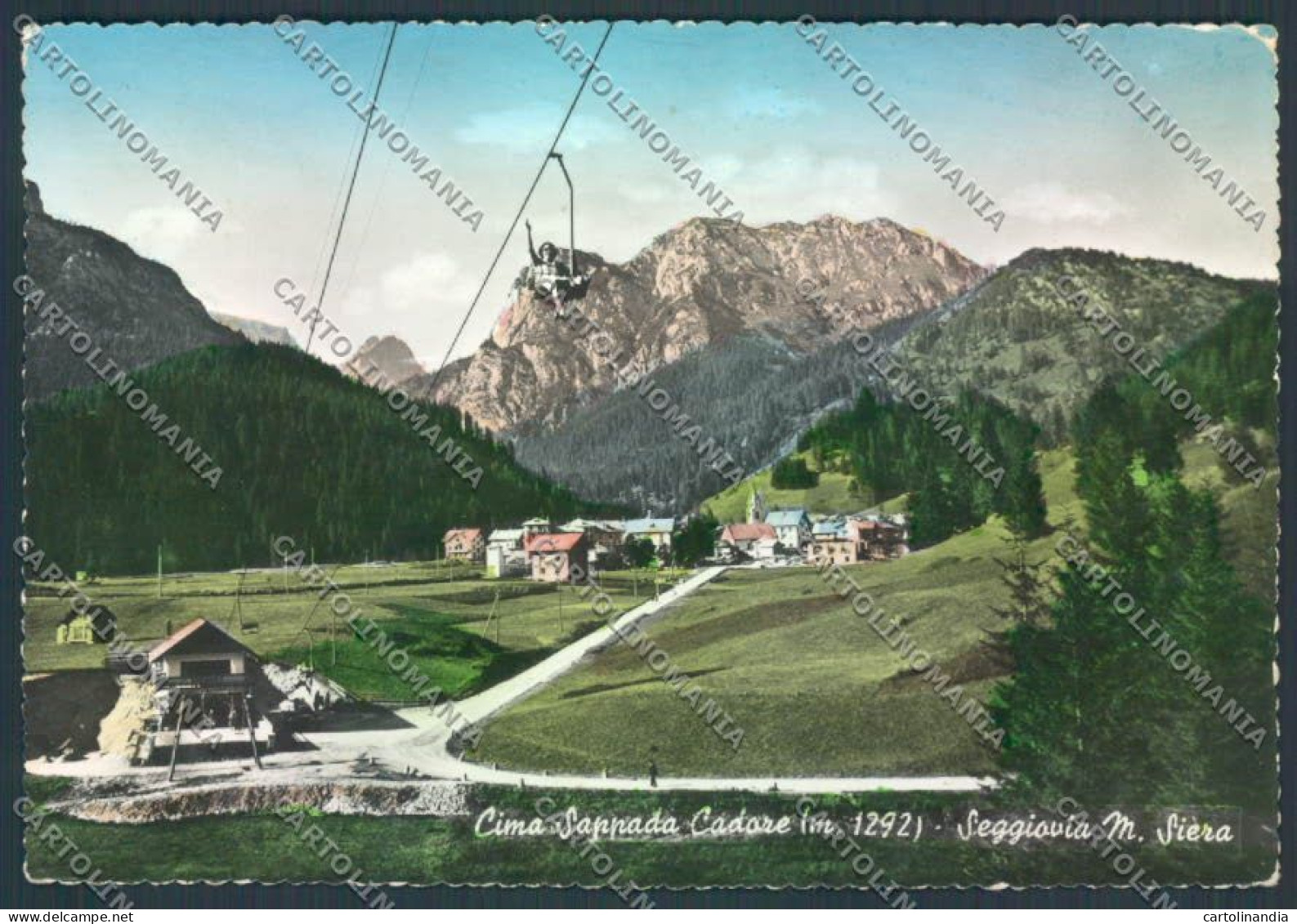 Belluno Sappada Cadore Foto FG Cartolina ZF6620 - Belluno