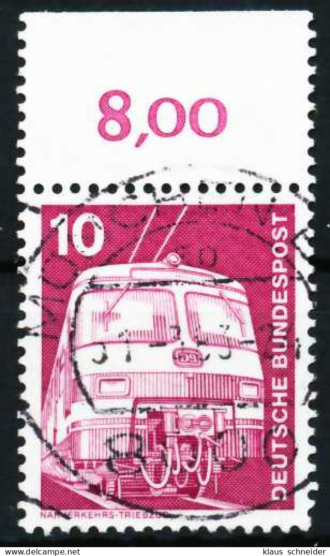 BRD DS INDUSTRIE U. TECHNIK Nr 847 Zentrisch Gestempelt ORA X66806A - Used Stamps