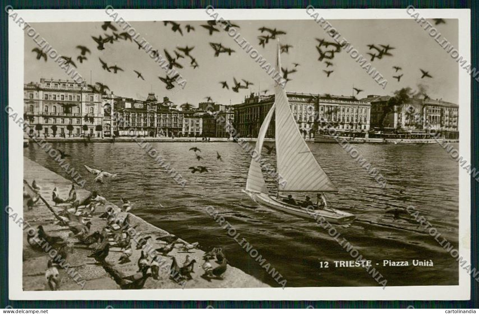 Trieste Città Foto Cartolina ZC0476 - Trieste