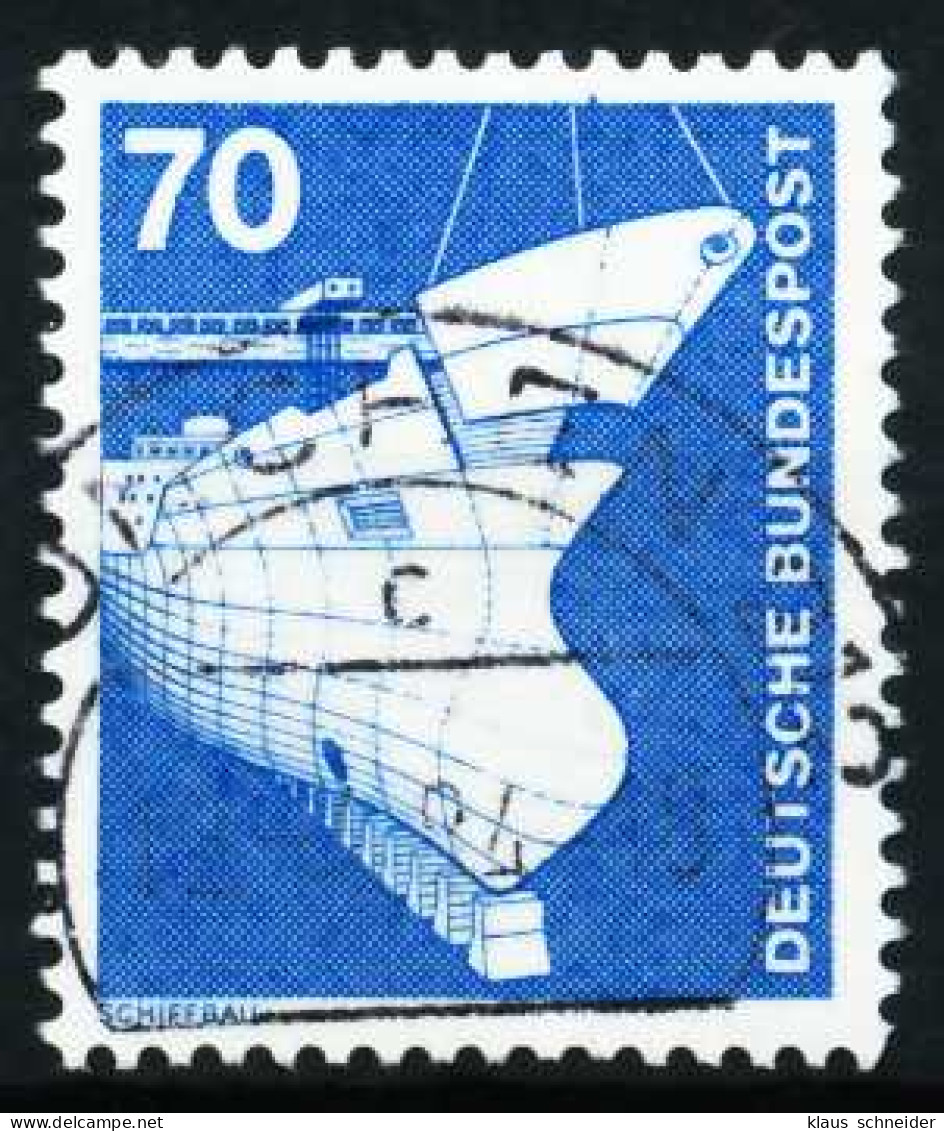 BRD DS INDUSTRIE U. TECHNIK Nr 852 Zentrisch Gestempelt X66C7A2 - Used Stamps