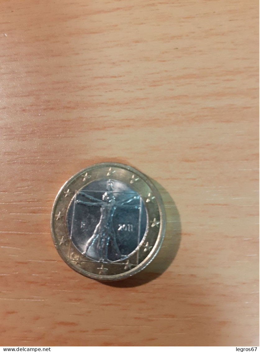 ITALIE PIECE DE 1 EURO 2011 - Italie