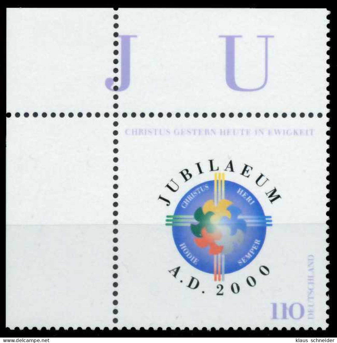 BRD 2000 Nr 2087 Postfrisch ECKE-OLI X6D464E - Unused Stamps