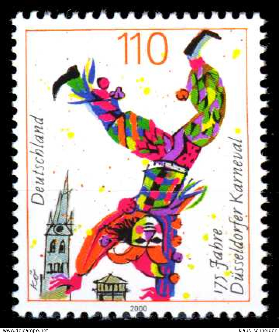 BRD 2000 Nr 2099 Postfrisch SB361C6 - Unused Stamps