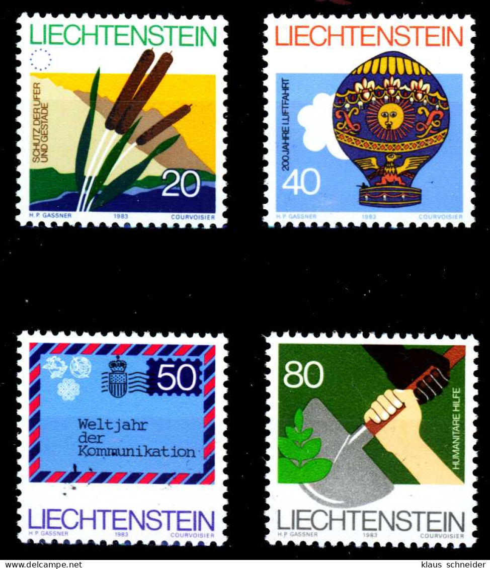 LIECHTENSTEIN 1983 Nr 824-827 Postfrisch SB46436 - Unused Stamps