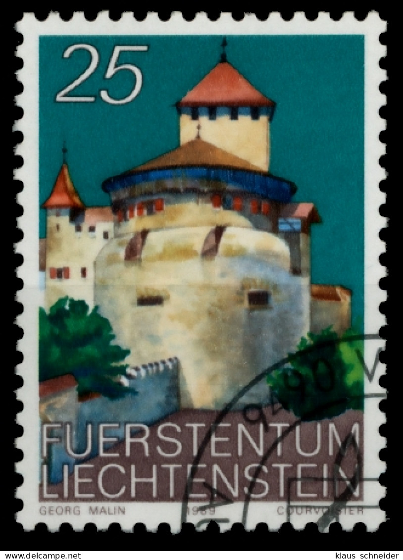 LIECHTENSTEIN 1989 Nr 962 Gestempelt SB49E26 - Used Stamps