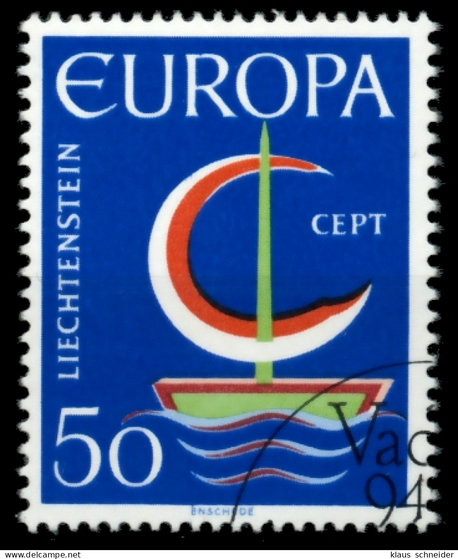 LIECHTENSTEIN 1966 Nr 469 Gestempelt SB4DCDA - Used Stamps