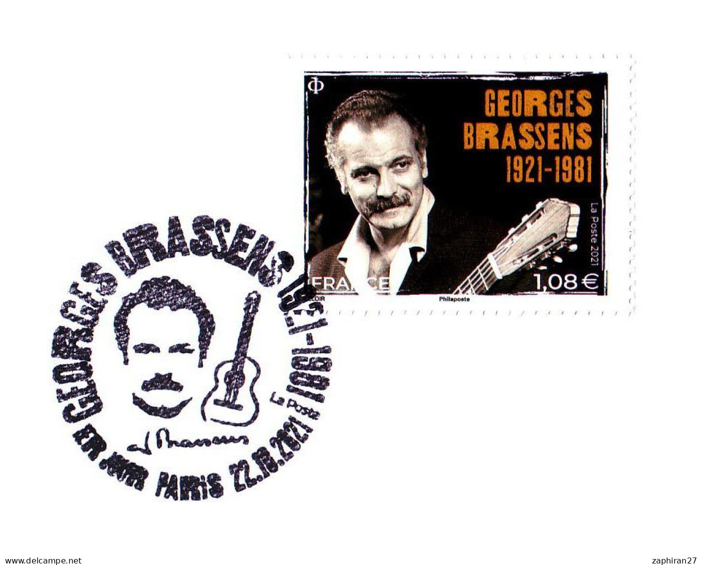 CHANTEUR / GEORGES BRASSENS 1921-1981 (22-10-2021)  #645# - Zangers