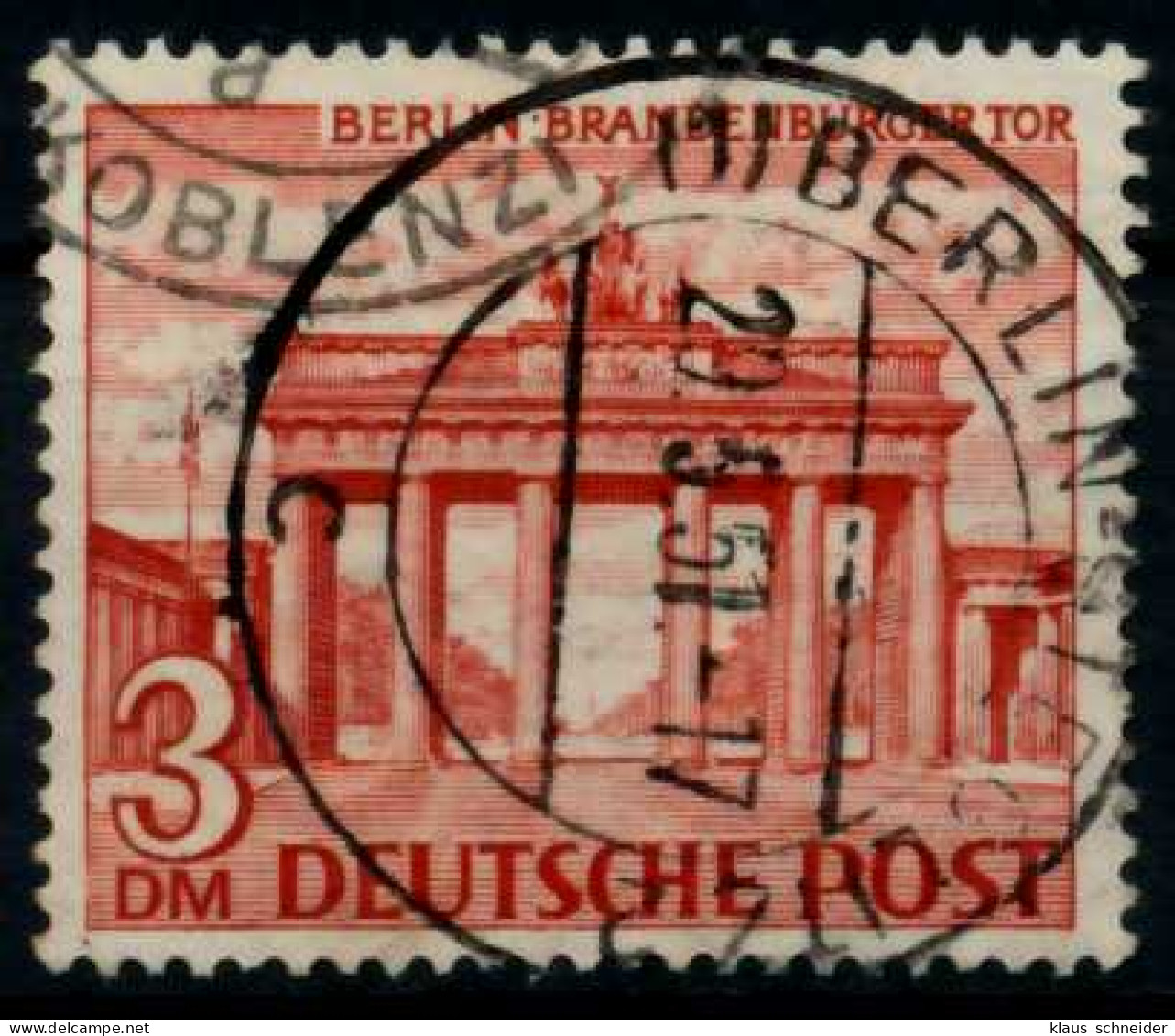 BERLIN DS BAUTEN 1 Nr 59 Zentrisch Gestempelt X72F0DA - Used Stamps