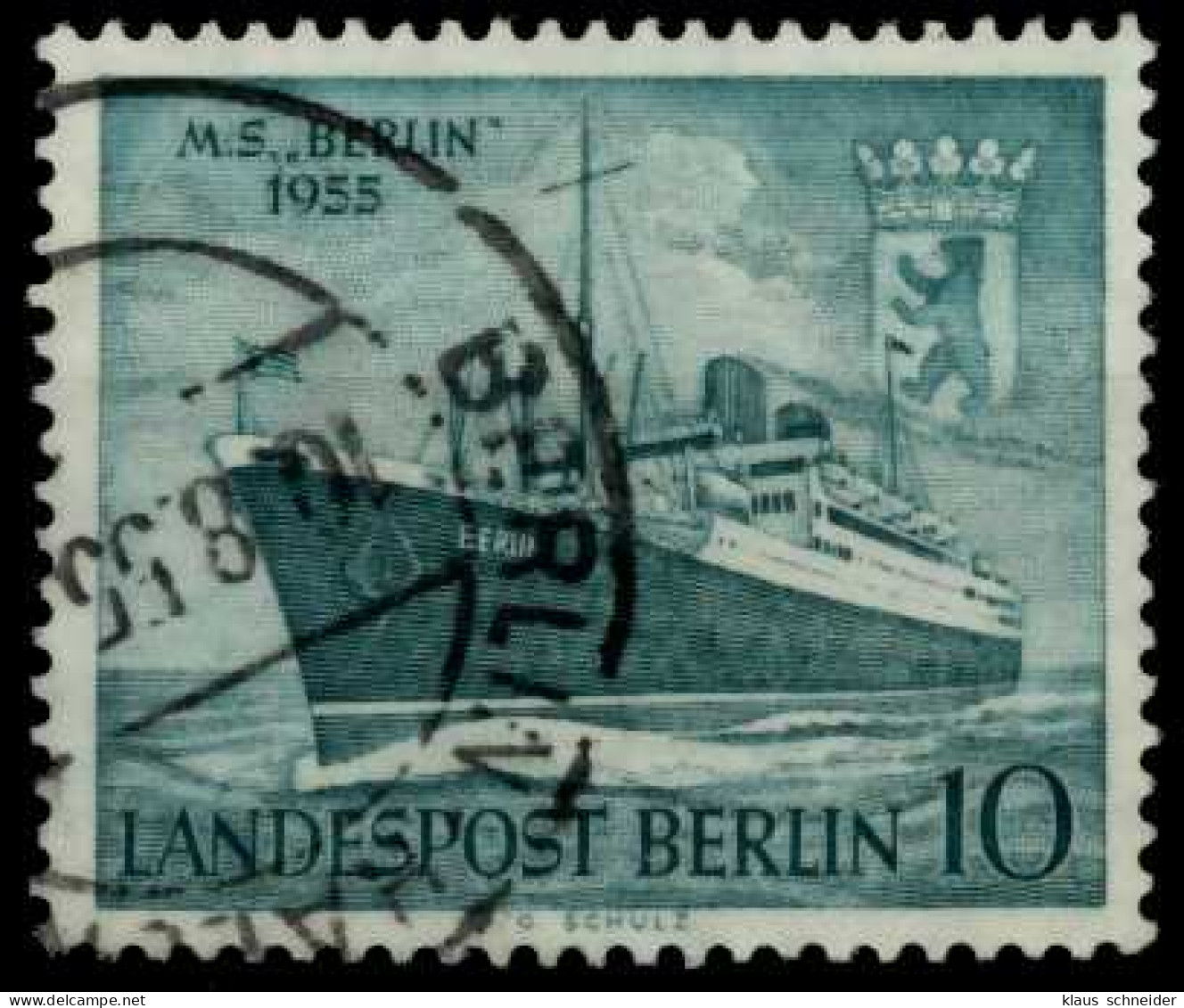 BERLIN 1955 Nr 126 Gestempelt X784CEE - Gebruikt