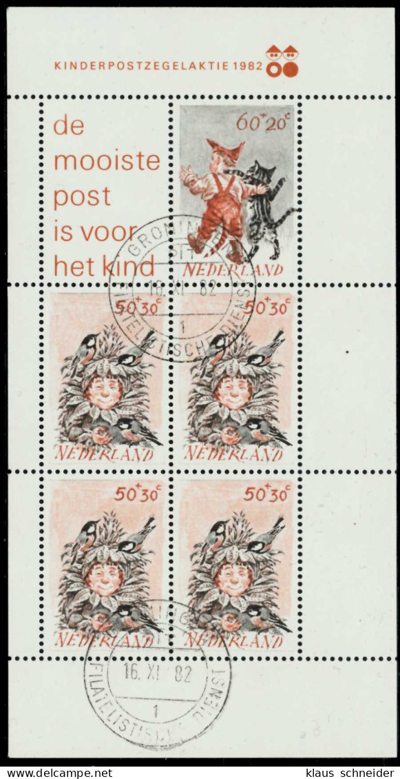 NIEDERLANDE Block 24 Zentrisch Gestempelt S00762E - Blocks & Sheetlets