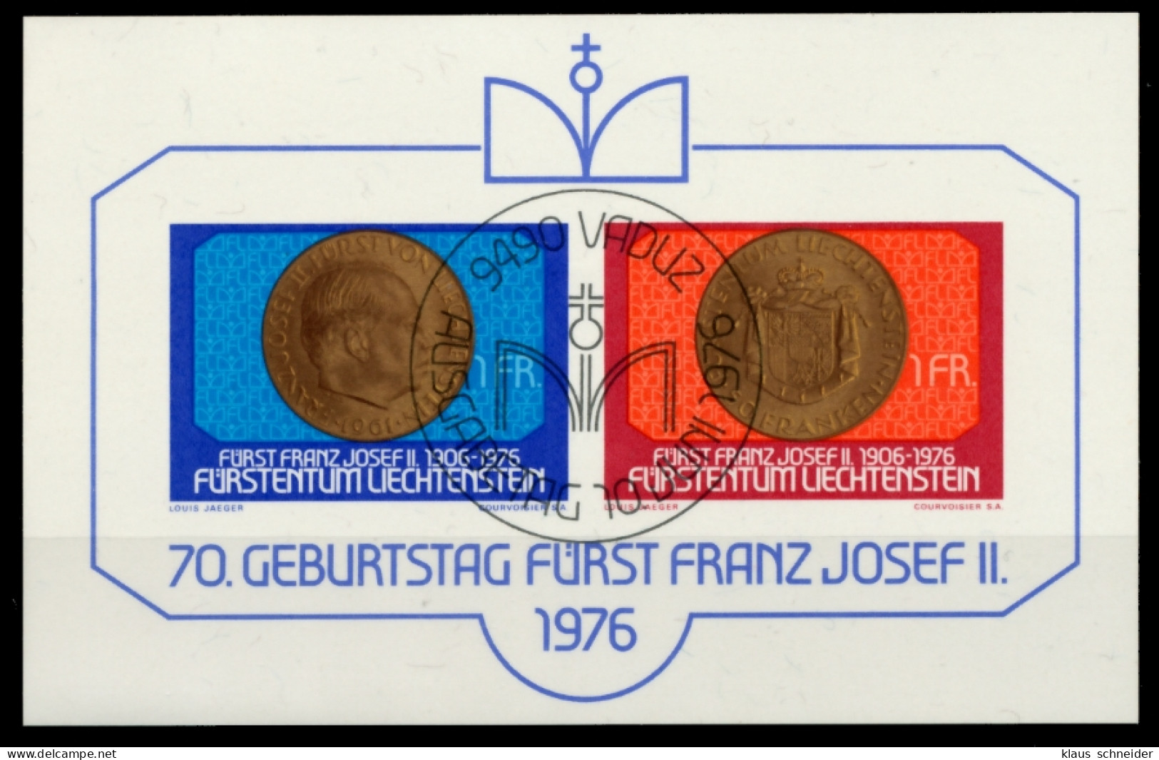 LIECHTENSTEIN BLOCK KLEINBOGEN Block 10 ESST S5450EE - Blokken