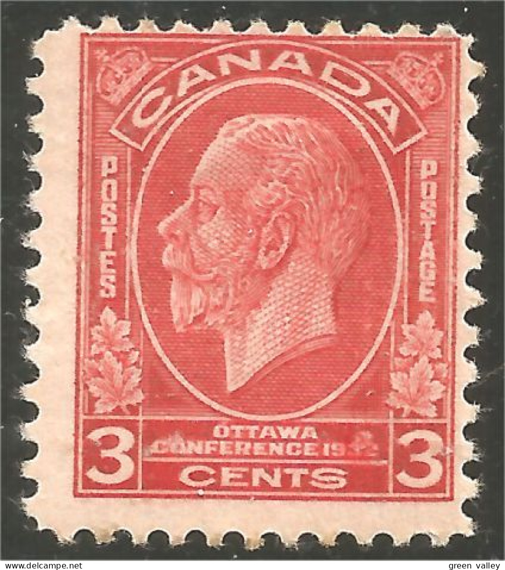 Canada 1932 George V Conference Economique Ottawa MH * Neuf CH Légère (01-92hb) - Neufs