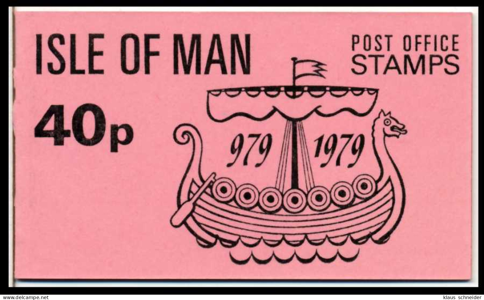 ISLE OF MAN MARKENHEFTCHEN Nr MH 03 Postfrisch X7C78AA - Isle Of Man