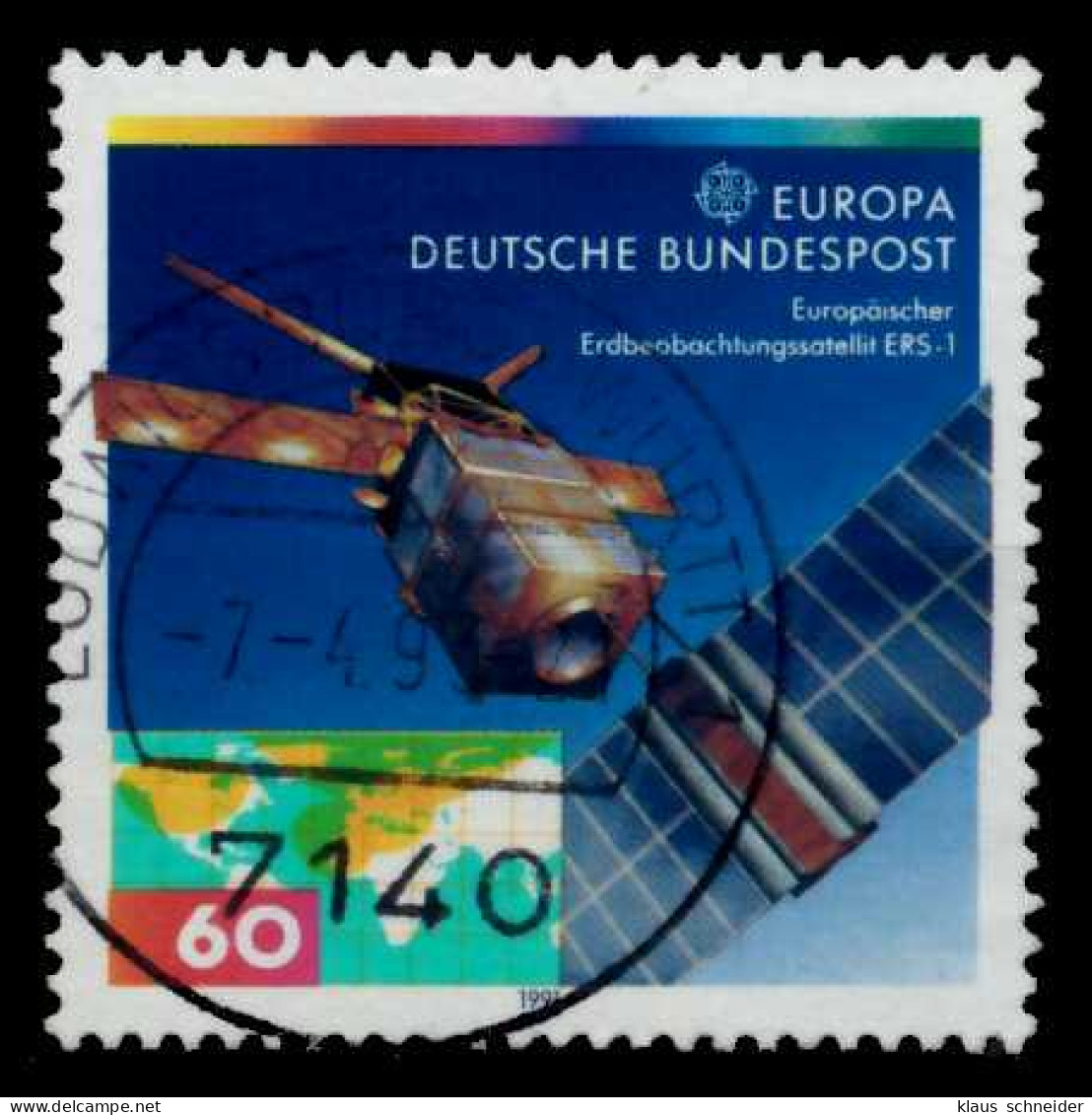 BRD BUND 1991 Nr 1526 Zentrisch Gestempelt X84B342 - Oblitérés