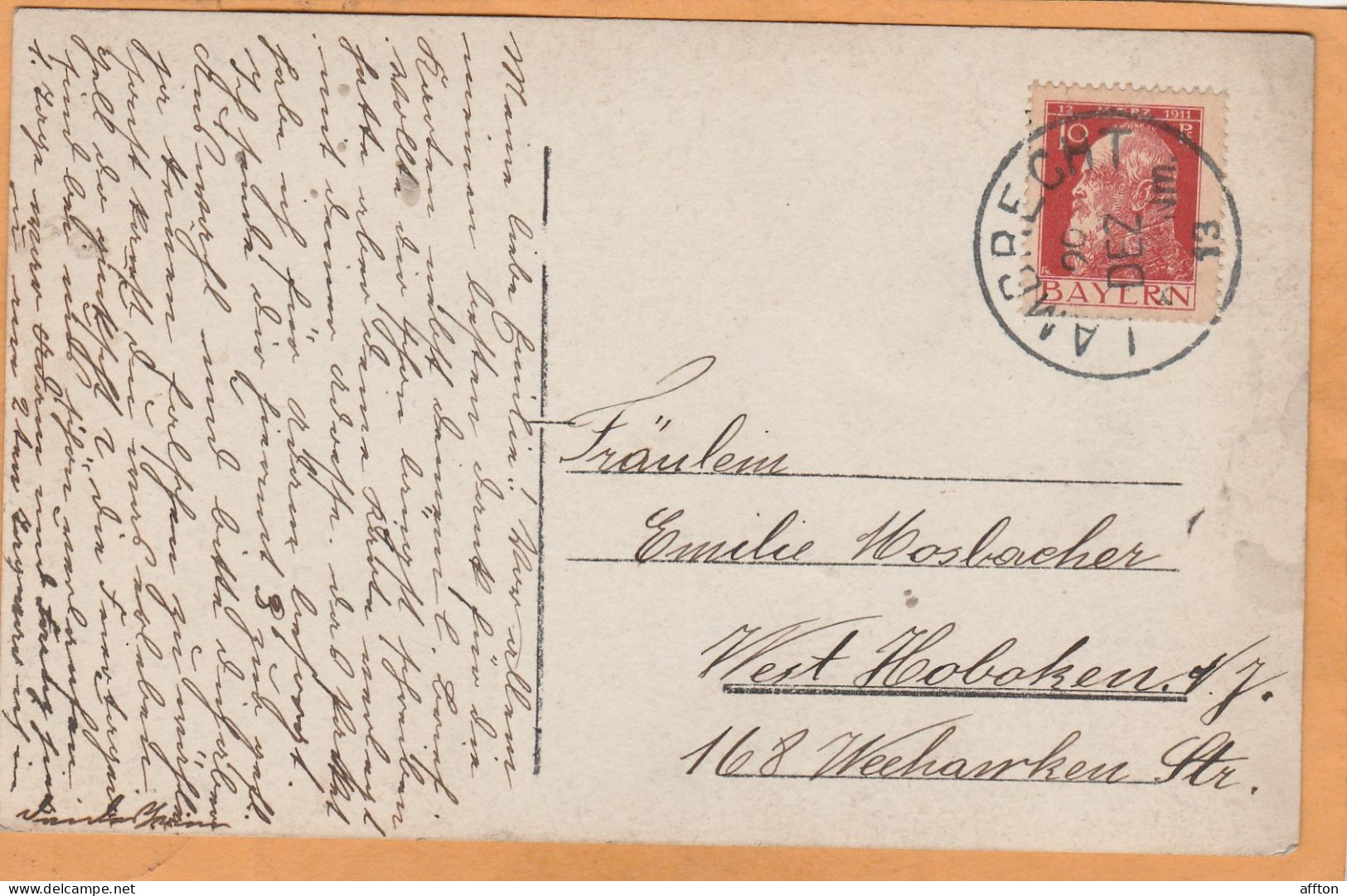 Lambrecht Germany 1913 Real Photo Postcard - Bad Dürkheim