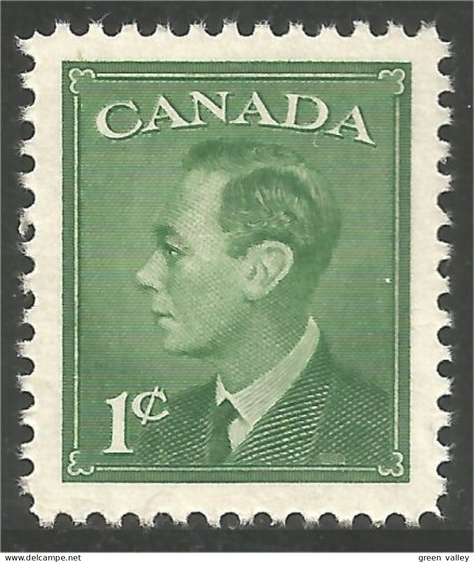 Canada 1949 George VI Sans POSTES-POSTAGE Omitted MNH ** Neuf SC (02-89a) - Unused Stamps