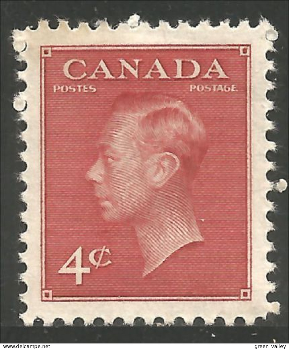 Canada 1949 George VI Sans POSTES-POSTAGE Omitted MNH ** Neuf SC (02-92a) - Ongebruikt