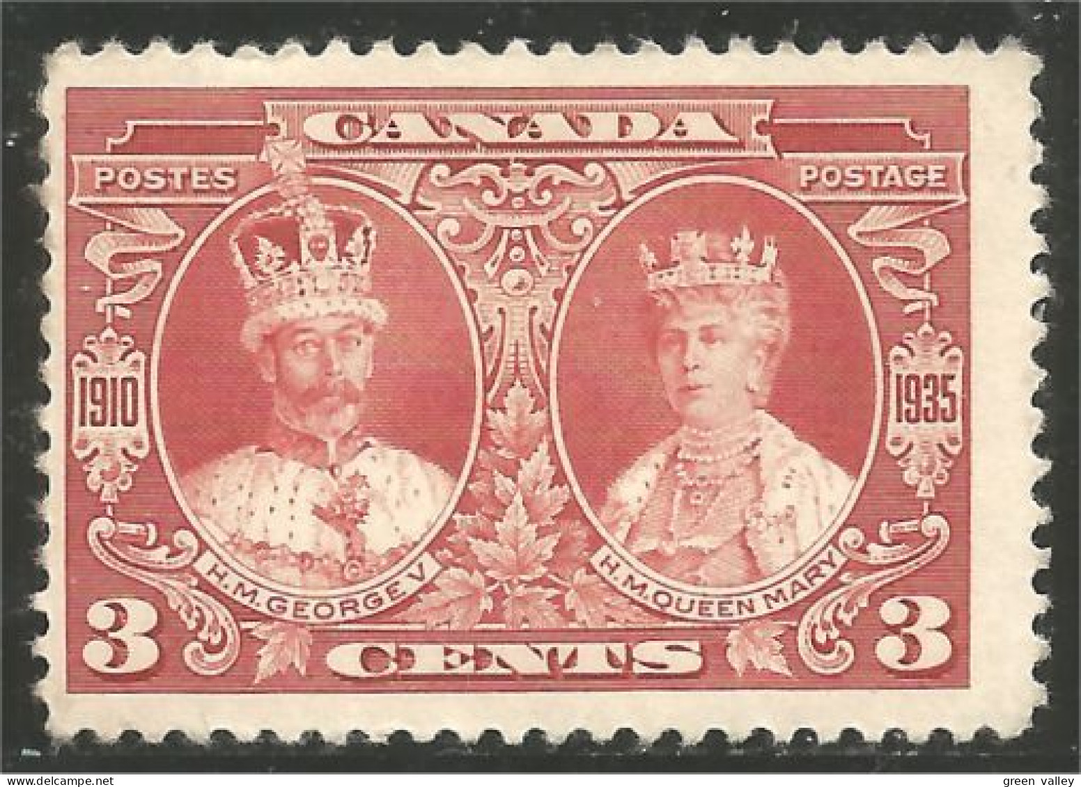 Canada 1935 George V Queen Mary Silver Jubilee MNH ** Neuf SC (02-13-3) - Royalties, Royals