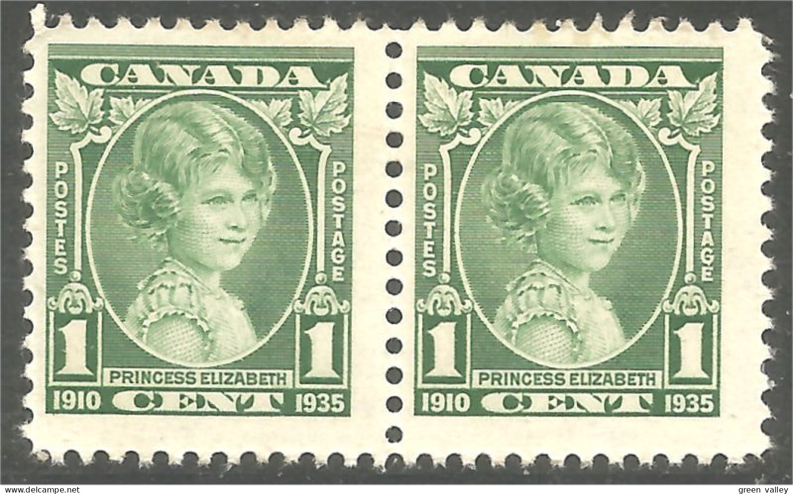 Canada 1935 Princess Elizabeth Silver Jubilee MH * Neuf CH Légère (02-11-4) - Nuevos