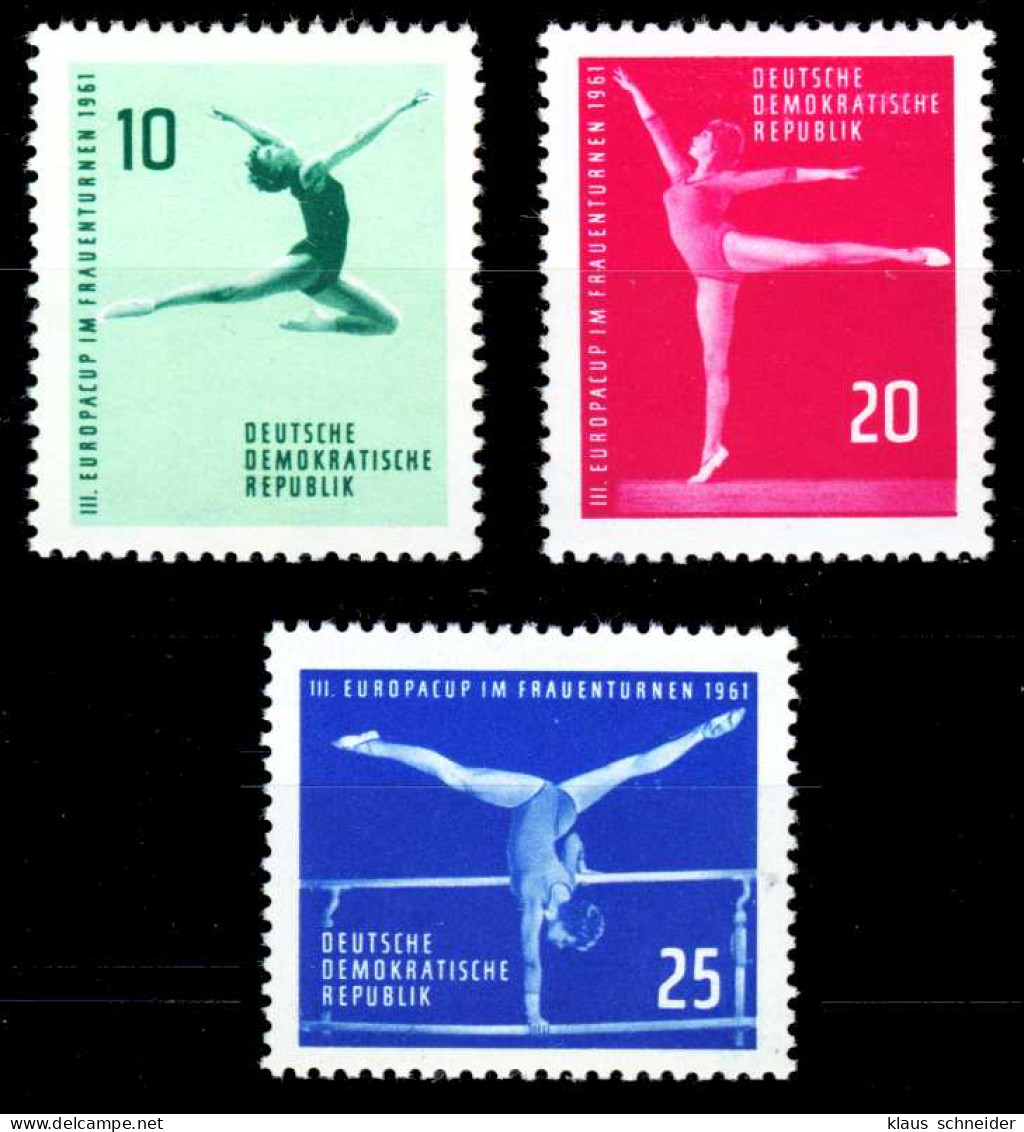 DDR 1961 Nr 830-832 Postfrisch SFACA72 - Nuevos