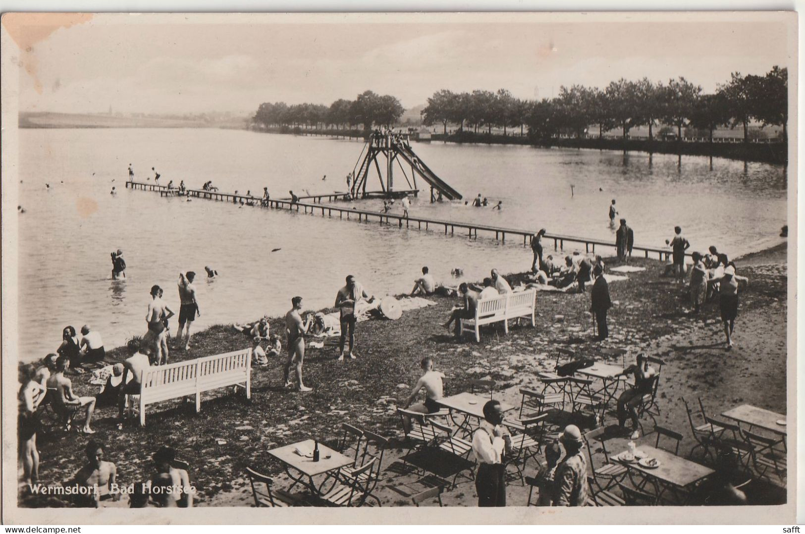 AK Wermsdorf, Bad Horstsee Um 1930 - Wermsdorf