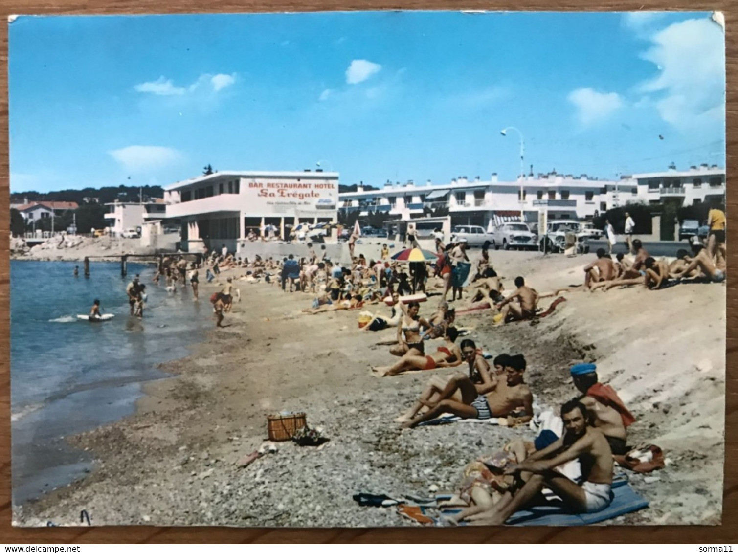 CPSM SIX FOURS LA PLAGE 83 Les Lônes, Extrémité De La Plage De Bonnegrâce - Six-Fours-les-Plages