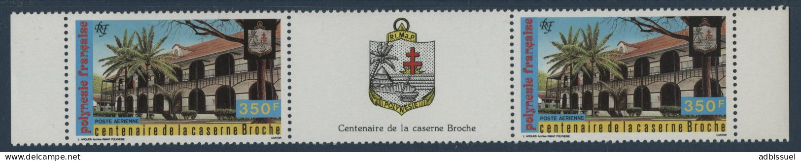 POLYNESIE Poste Aérienne PA N° 196A Neuf ** (MNH)  "Caserne Broche" TB - Ongebruikt