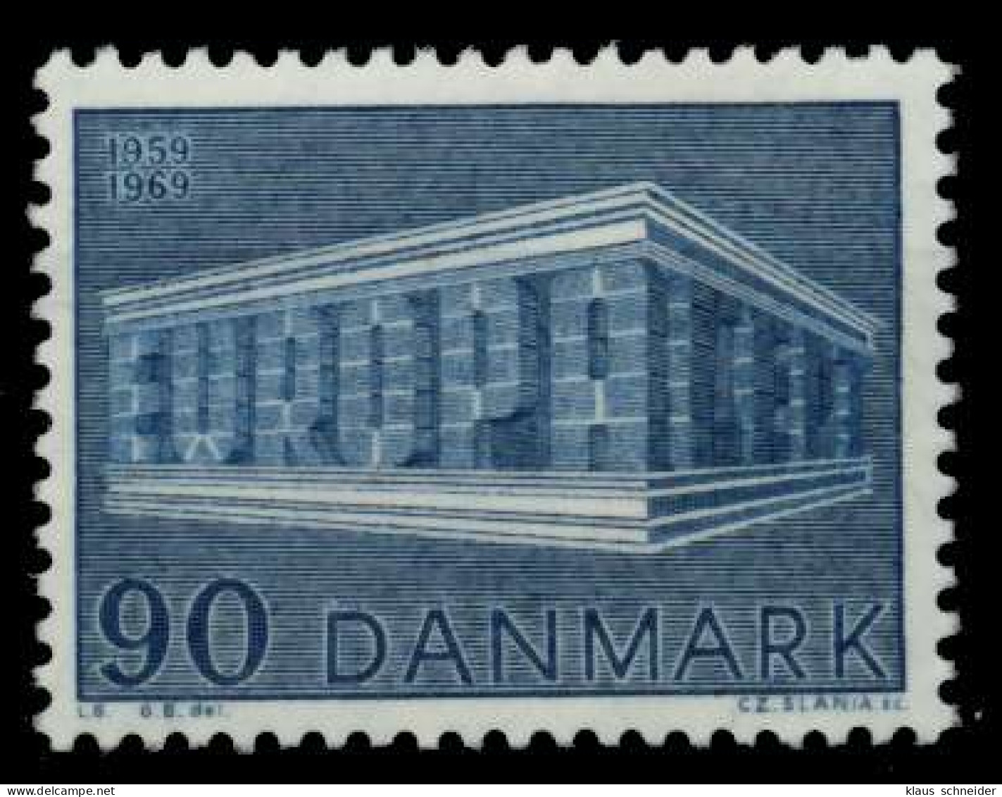 DÄNEMARK 1969 Nr 479 Postfrisch X933BD6 - Nuevos