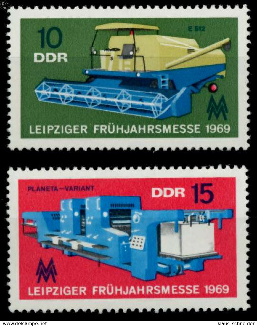 DDR 1969 Nr 1448-1449 Postfrisch S73678E - Neufs