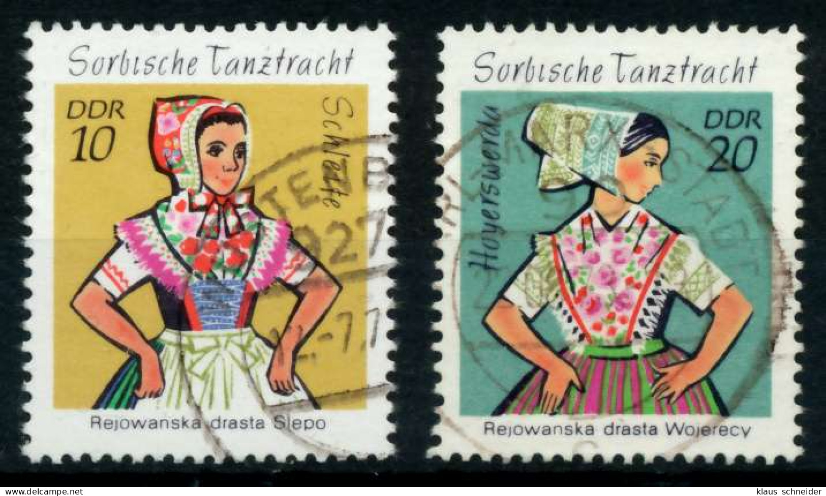 DDR 1971 Nr 1723-1724 Gestempelt X985FB2 - Used Stamps