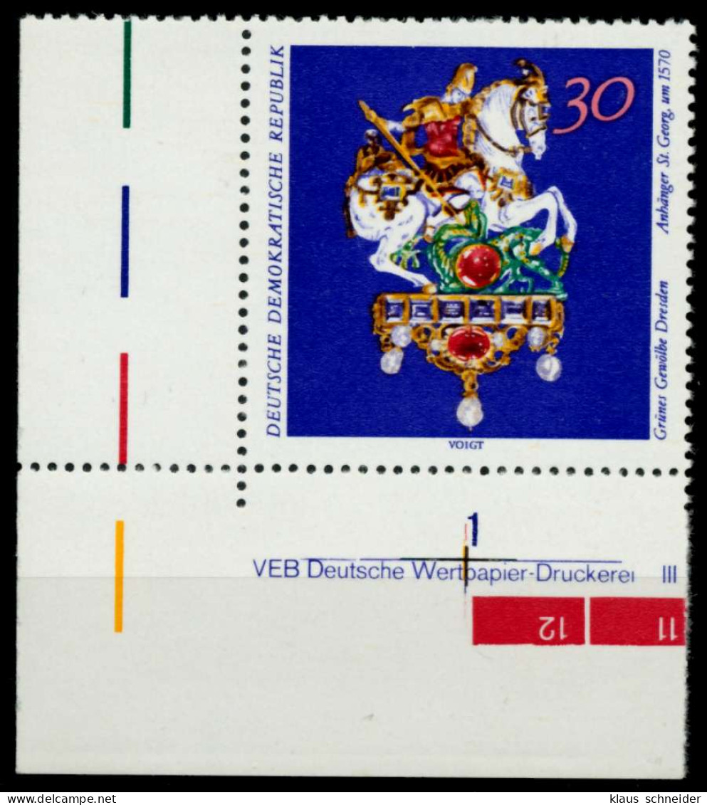 DDR 1971 Nr 1687 Postfrisch ECKE-ULI X9864C6 - Unused Stamps