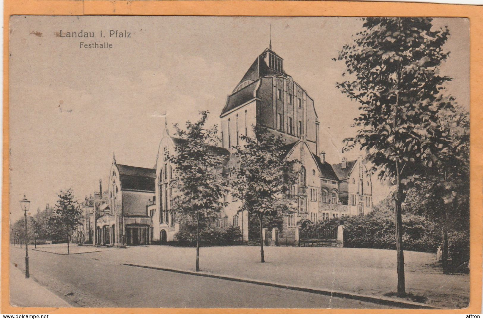 Landau I Pfalz Germany 1921 Postcard - Landau