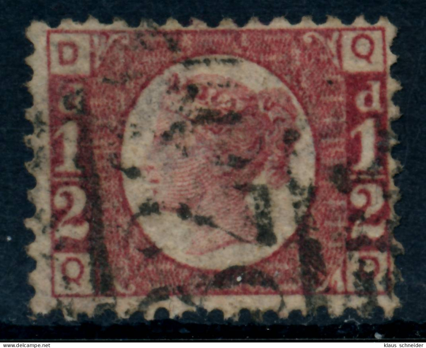 GROSSBRITANNIEN 1840-1901 Nr 36 Gestempelt X6A1BD2 - Oblitérés