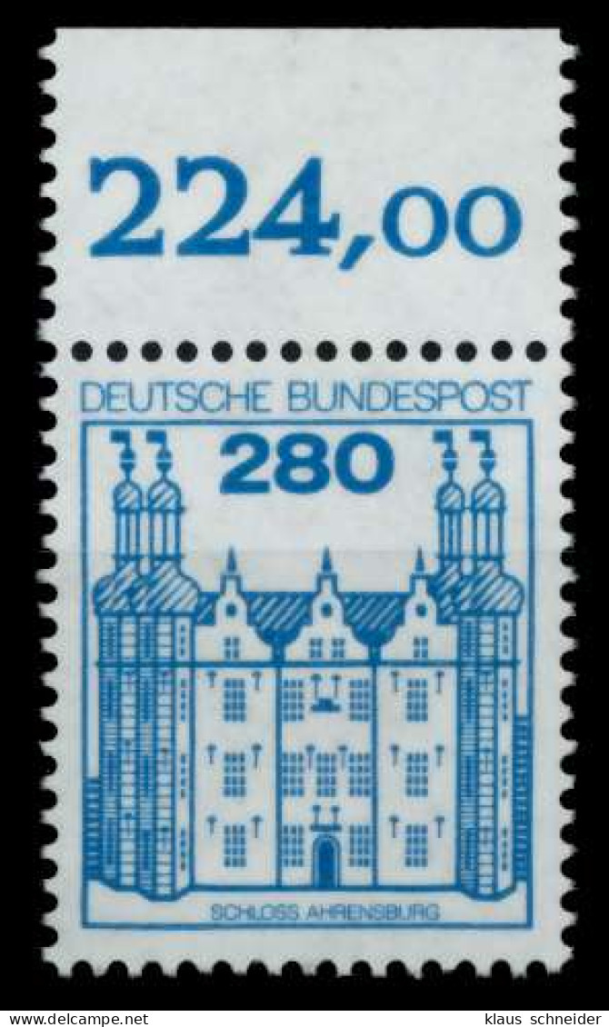 BRD DS BURGEN U. SCHLÖSSER Nr 1142 Postfrisch ORA X6C9D8A - Neufs