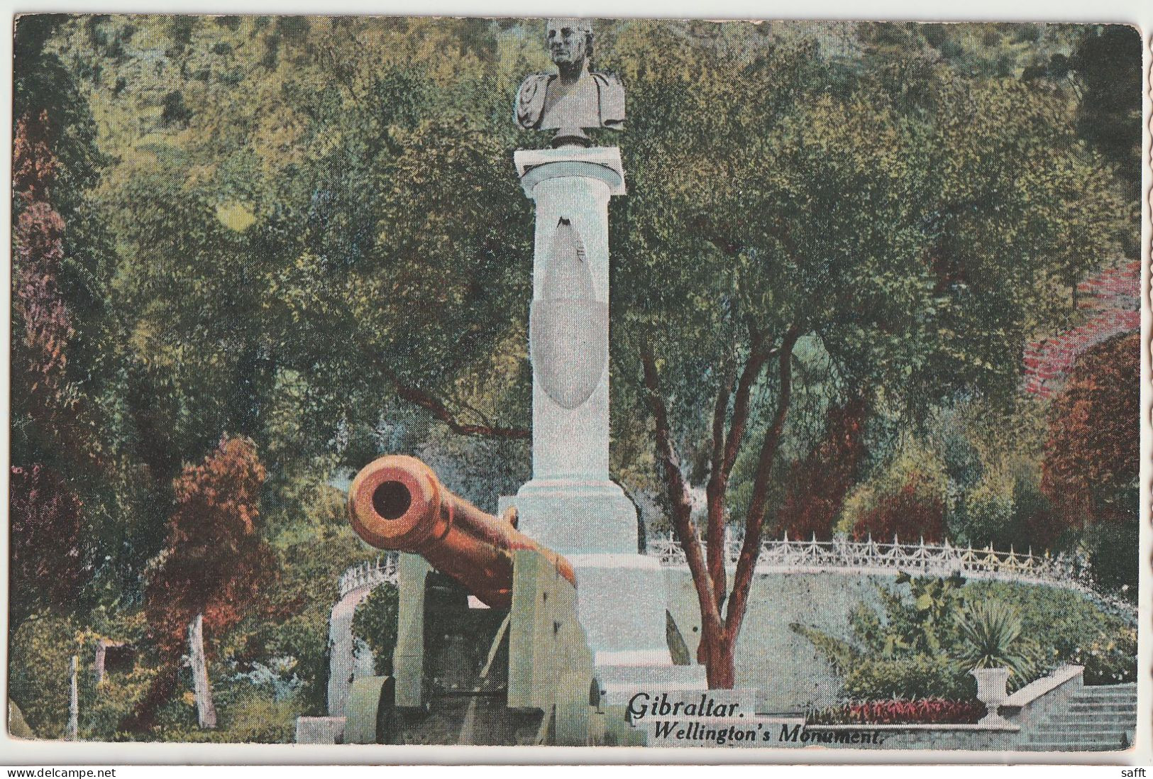 AK Gibraltar, Wellington's Monument Um 1910 - Gibilterra