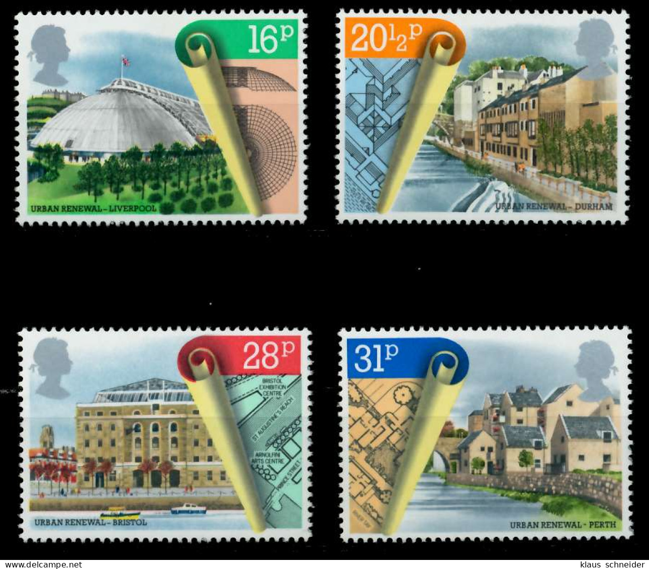 GROSSBRITANNIEN 1984 Nr 984-987 Postfrisch X7BFE5E - Unused Stamps