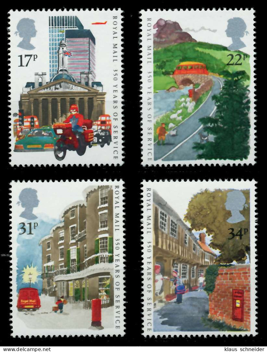 GROSSBRITANNIEN 1985 Nr 1035-1038 Postfrisch X7BFDF2 - Unused Stamps