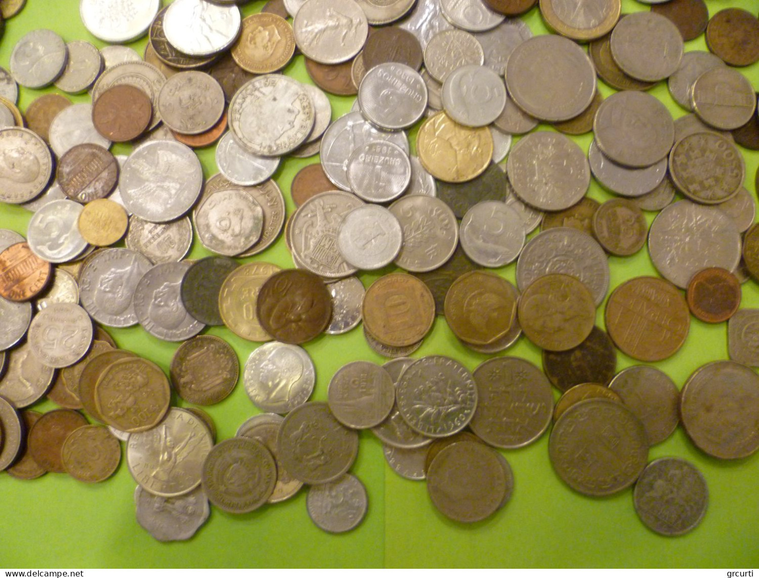 Mondo - Lotto di 1,5 kg di monete assortite