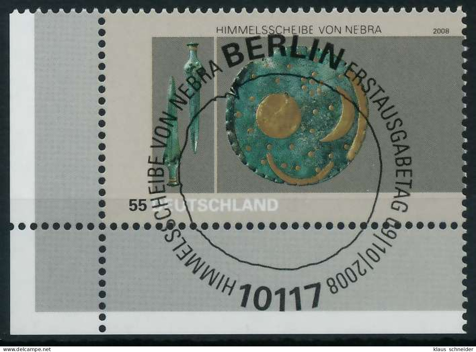 BRD BUND 2008 Nr 2695 ESST Zentrisch Gestempelt ECKE-ULI X8487C6 - Gebraucht